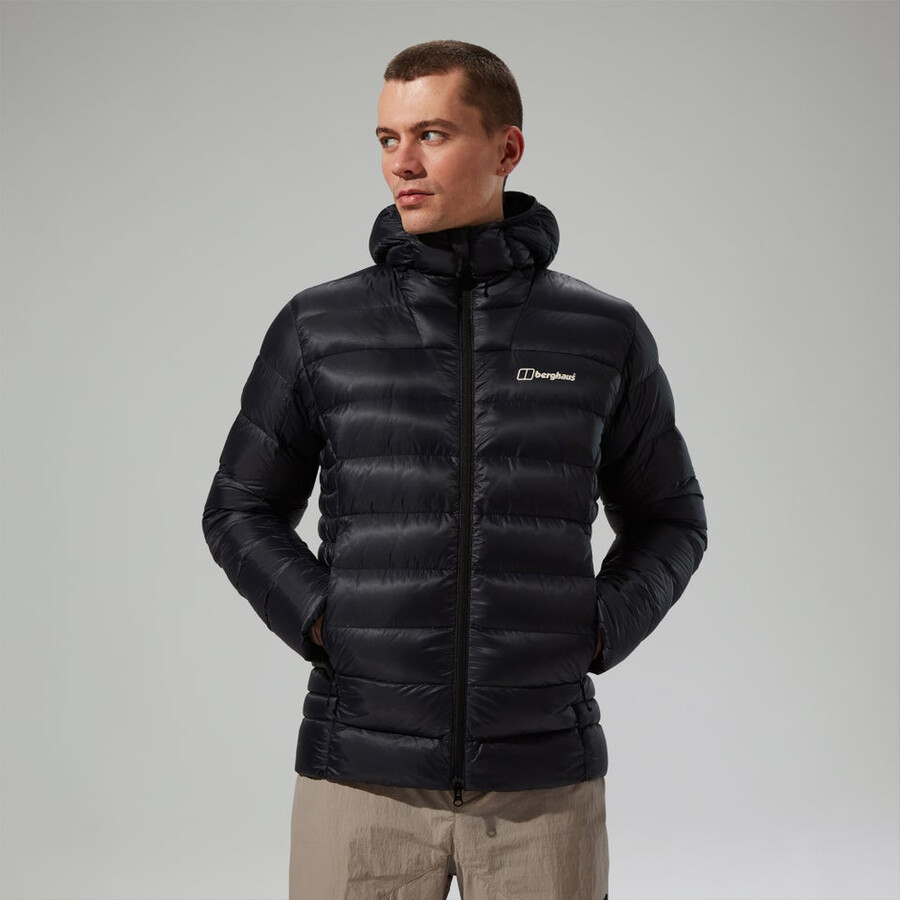 mens summit-nomad down insulated jacket - black berghaus