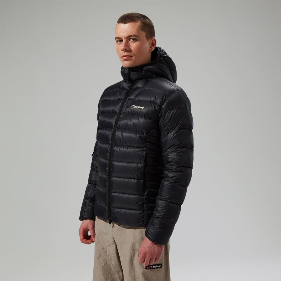 mens summit-nomad down insulated jacket - black berghaus