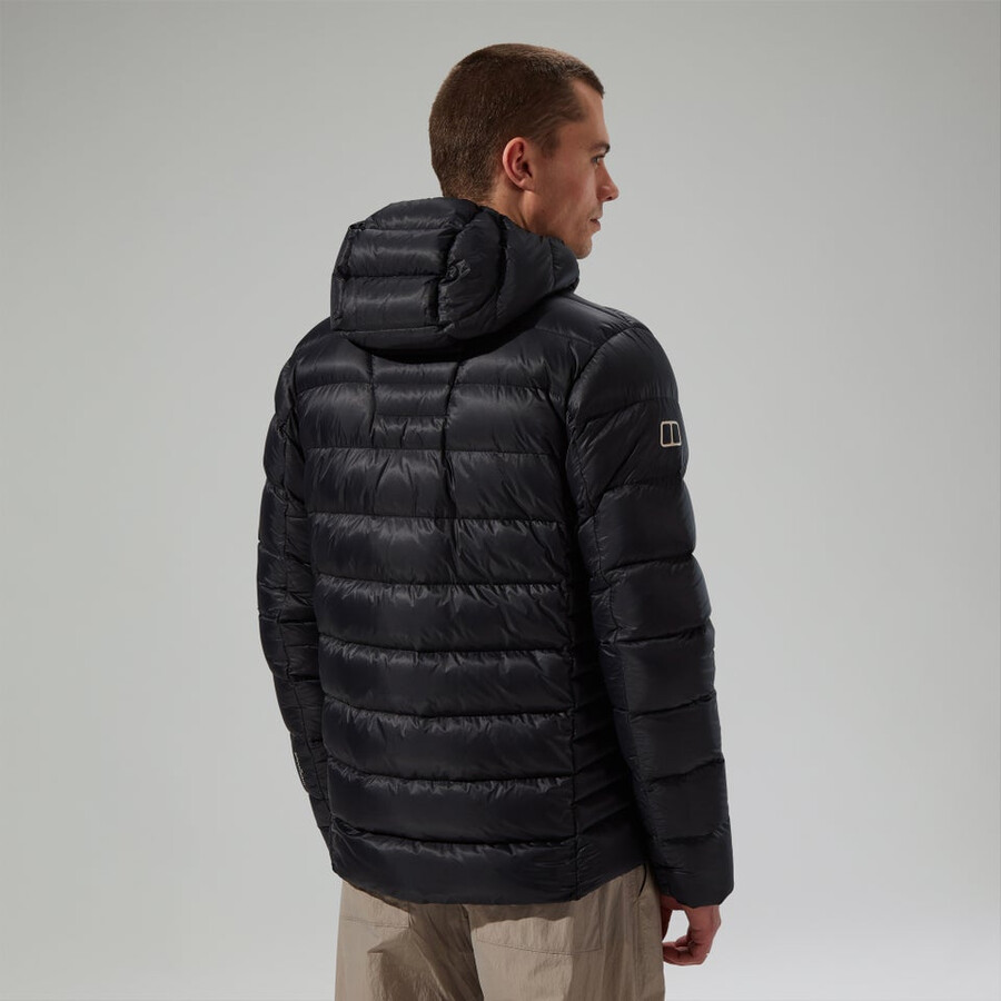 mens summit-nomad down insulated jacket - black berghaus