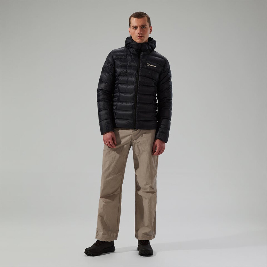 mens summit-nomad down insulated jacket - black berghaus