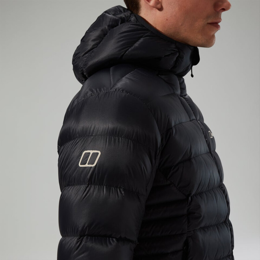 mens summit-nomad down insulated jacket - black berghaus