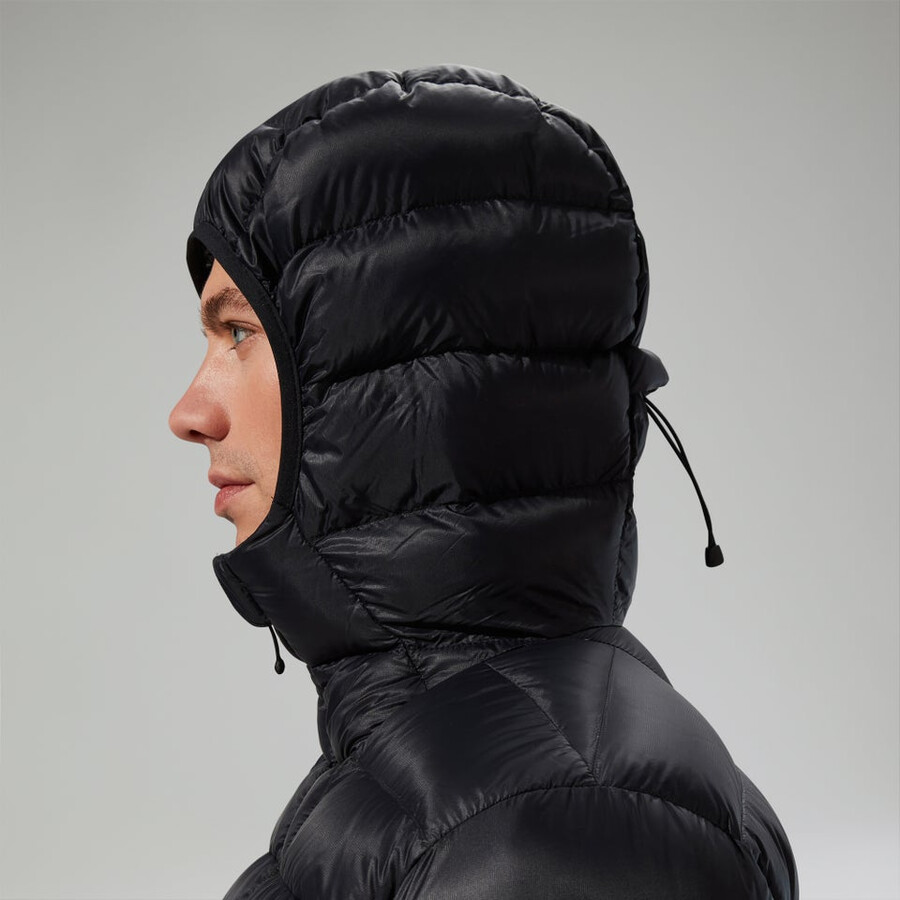 mens summit-nomad down insulated jacket - black berghaus