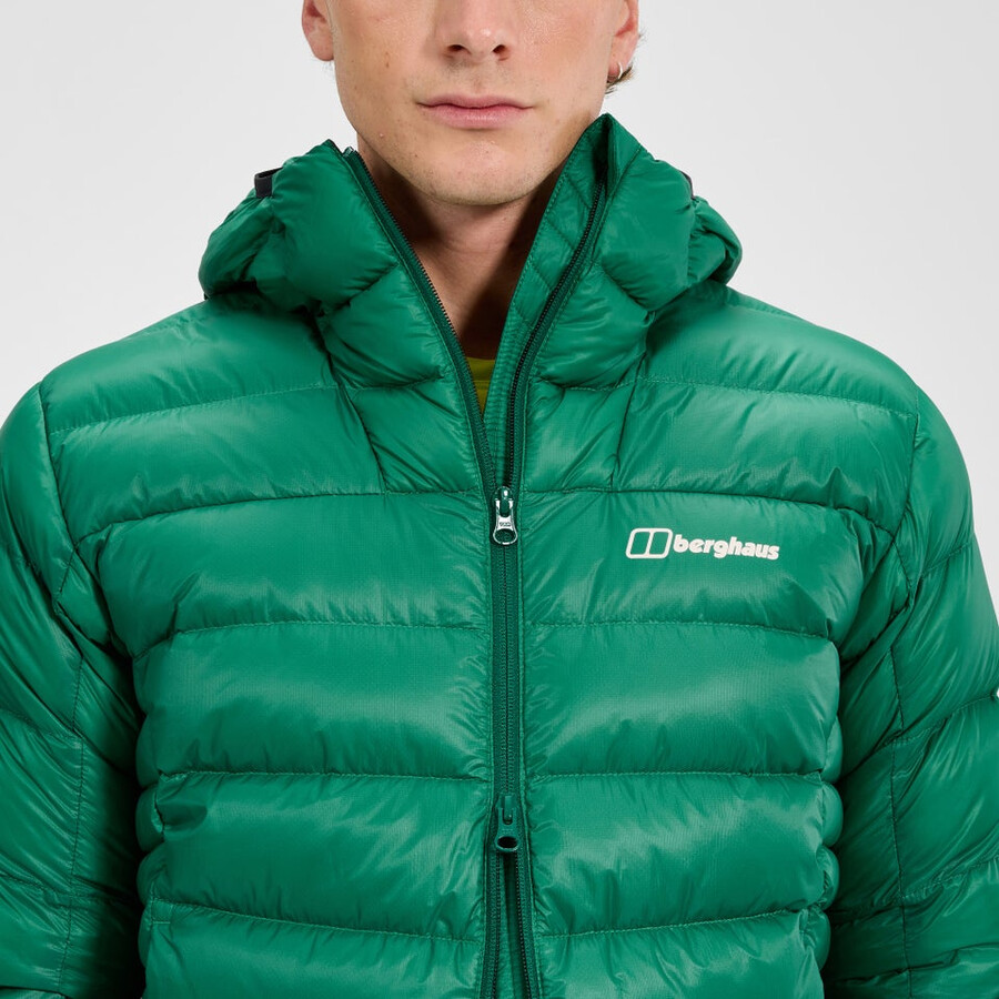 mens summit-nomad down jacket - green berghaus