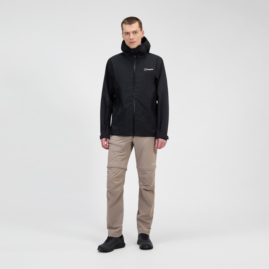 mens summit seeker gore-tex jacket - black berghaus