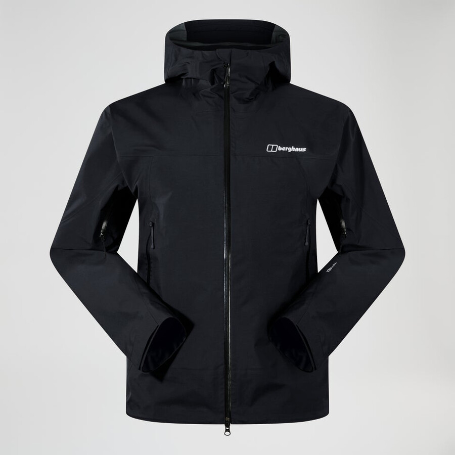 mens summit seeker gore-tex jacket - black berghaus