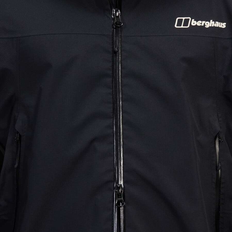 mens summit seeker gore-tex jacket - black berghaus
