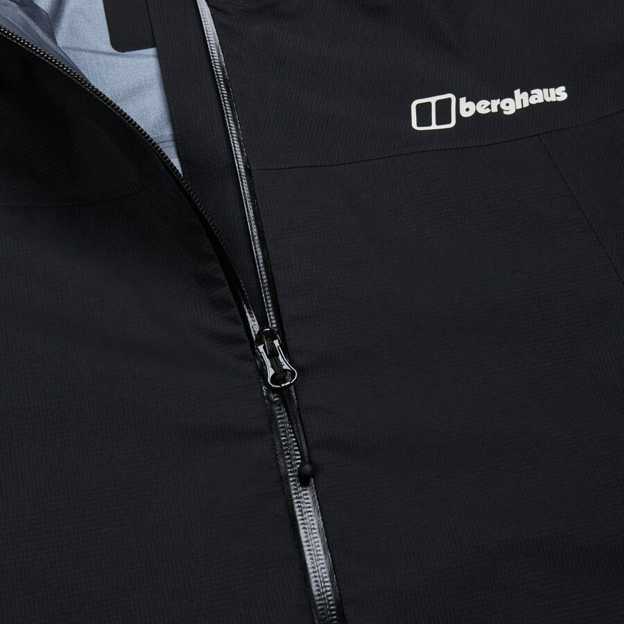 mens summit seeker gore-tex jacket - black berghaus