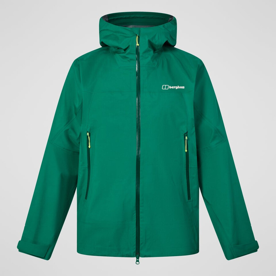 mens summit seeker gore-tex jacket - green berghaus