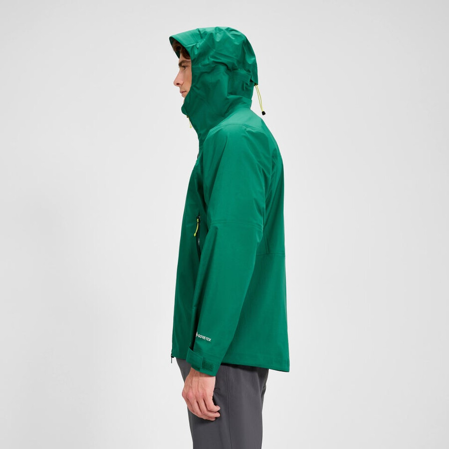 mens summit seeker gore-tex jacket - green berghaus