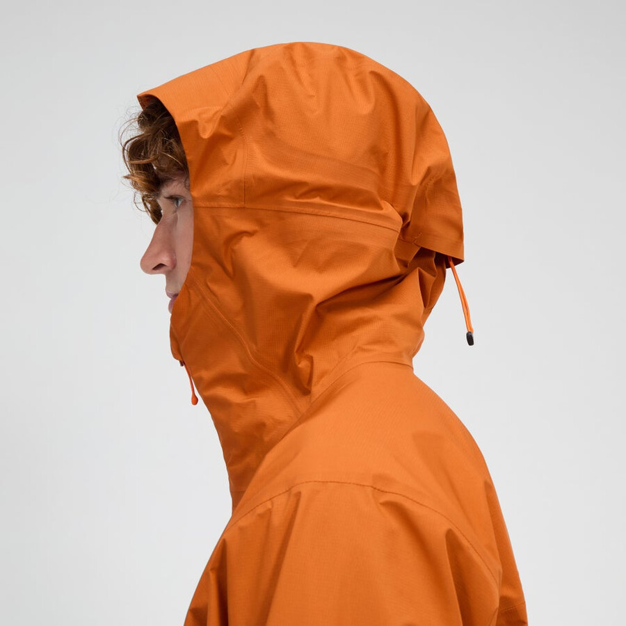 mens summit seeker gore-tex jacket - orange berghaus