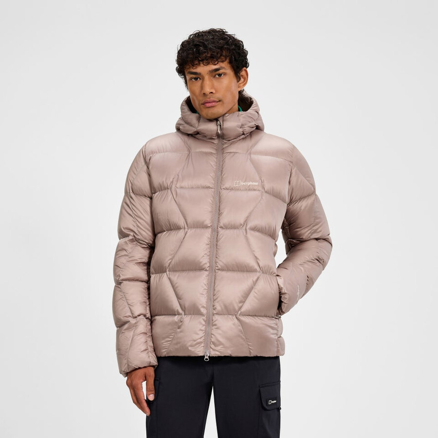 mens explorer down jacket - natural berghaus