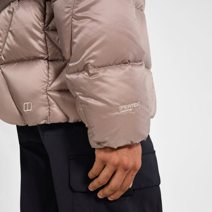mens explorer down jacket - natural berghaus