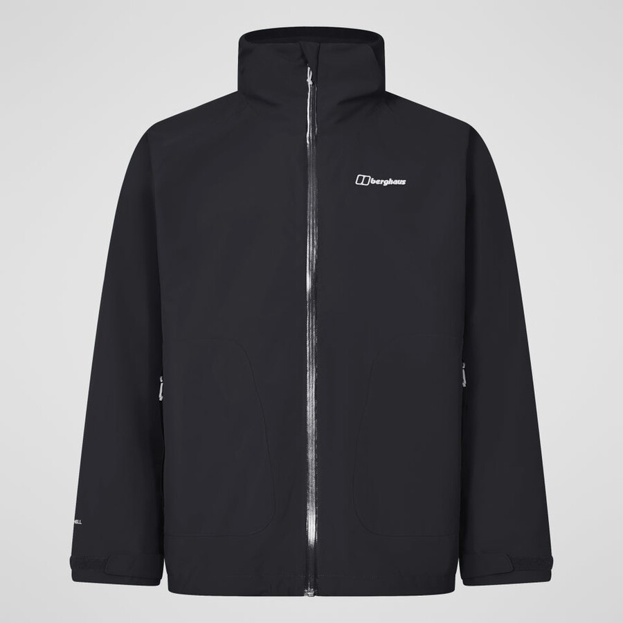 mens roam interactive jacket - black berghaus
