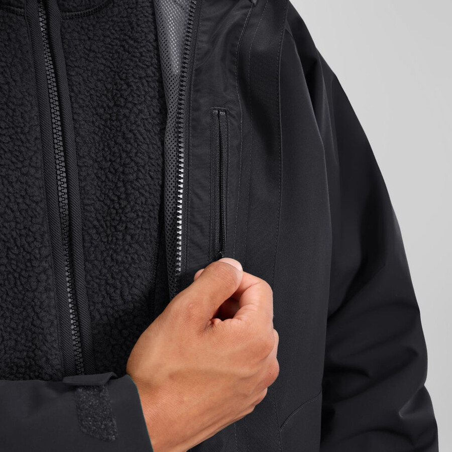 mens roam interactive jacket - black berghaus
