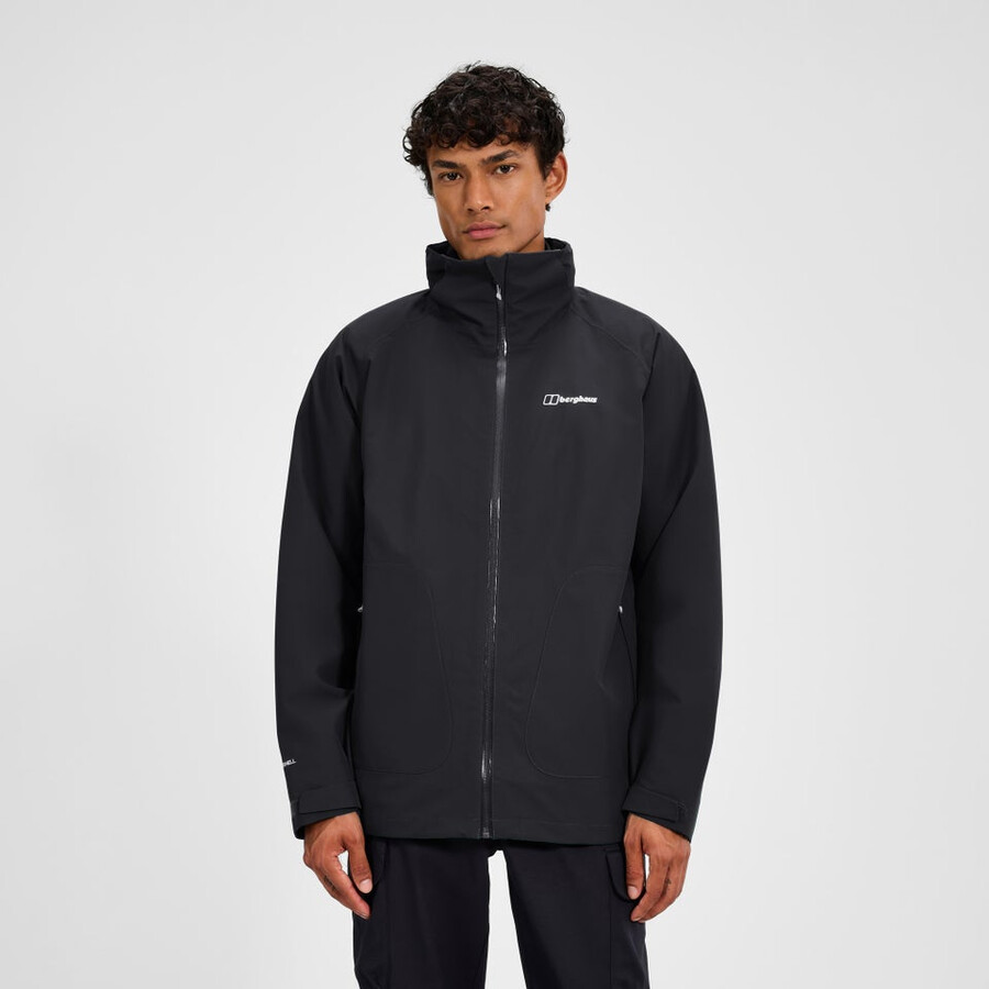 mens roam interactive jacket - black berghaus