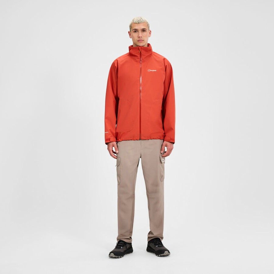 mens roam interactive jacket - orange berghaus