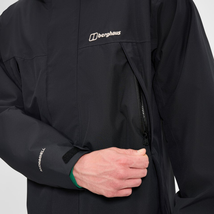 mens wansbeck parka - black berghaus