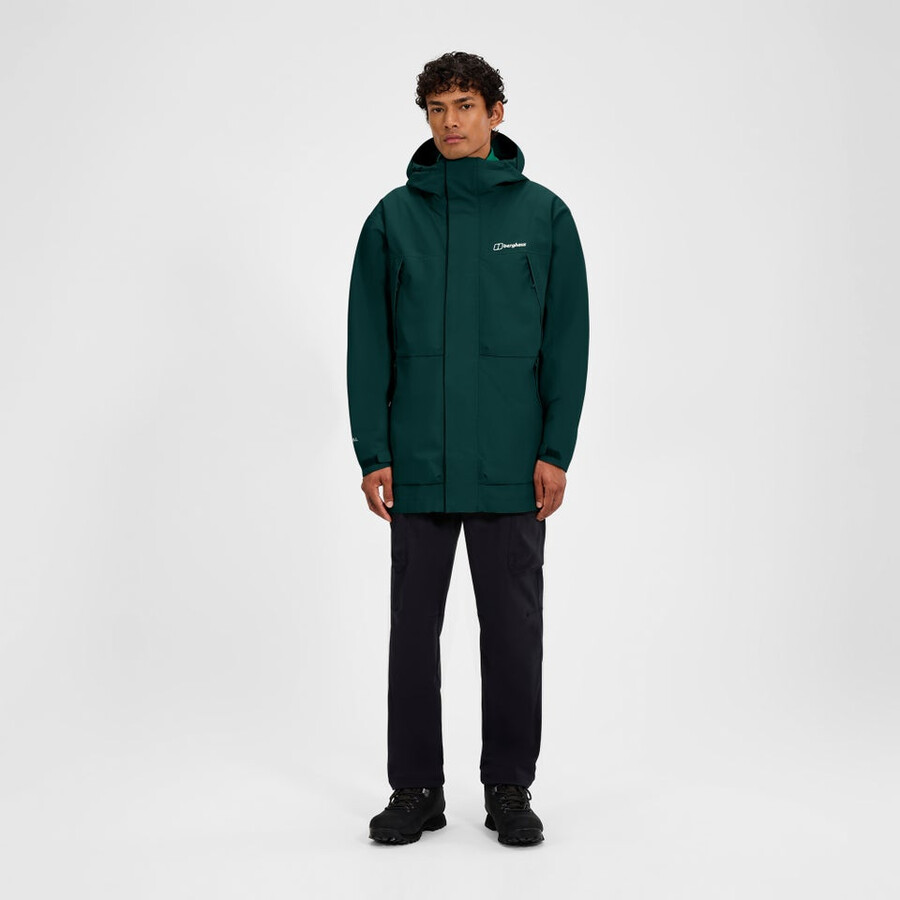 mens wansbeck parka - green berghaus