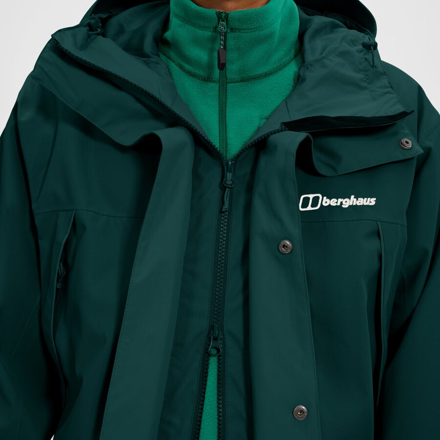 mens wansbeck parka - green berghaus