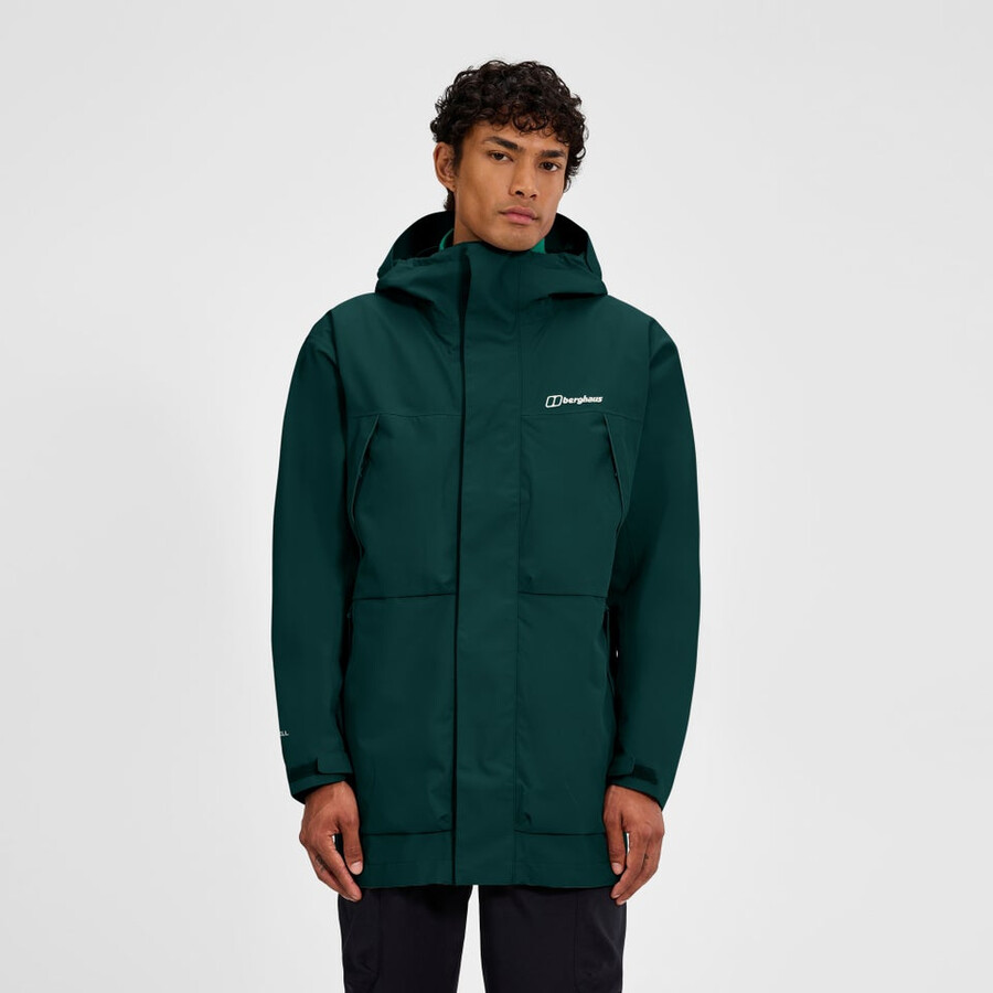 mens wansbeck parka - green berghaus