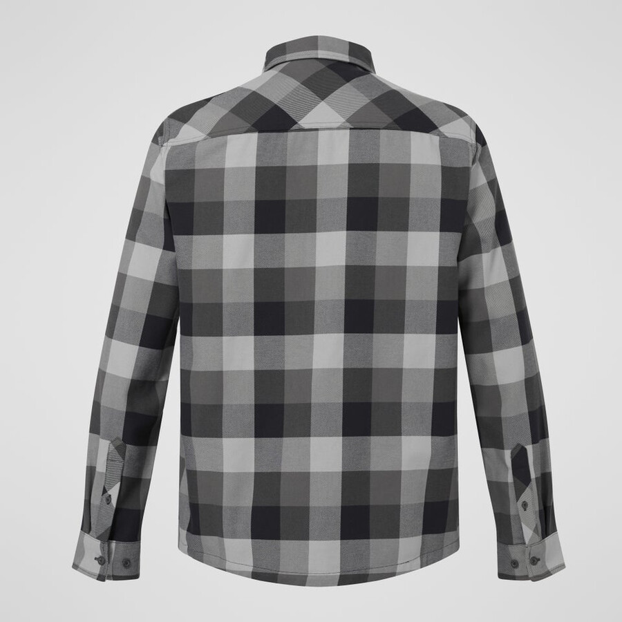 mens snarford shirt - greyblack berghaus