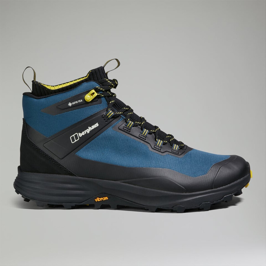 mens vc22 mid gore-tex waterproof shoe - blacknavy berghaus