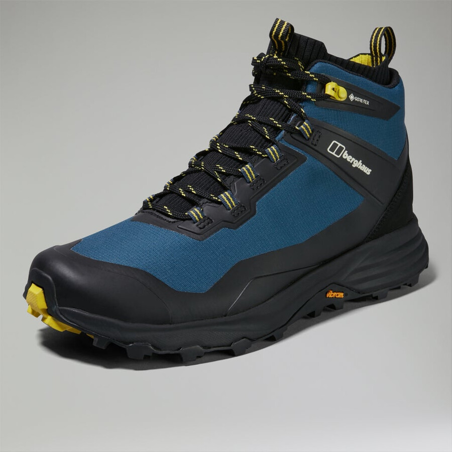 mens vc22 mid gore-tex waterproof shoe - blacknavy berghaus