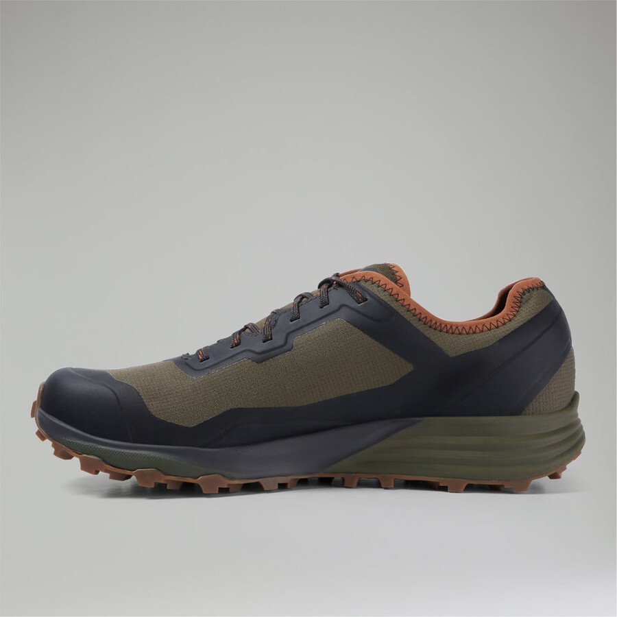 mens vc22 gore-tex boots- dark browndark green berghaus