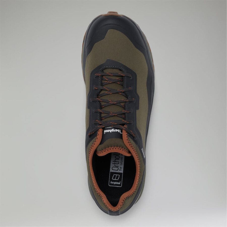 mens vc22 gore-tex boots- dark browndark green berghaus