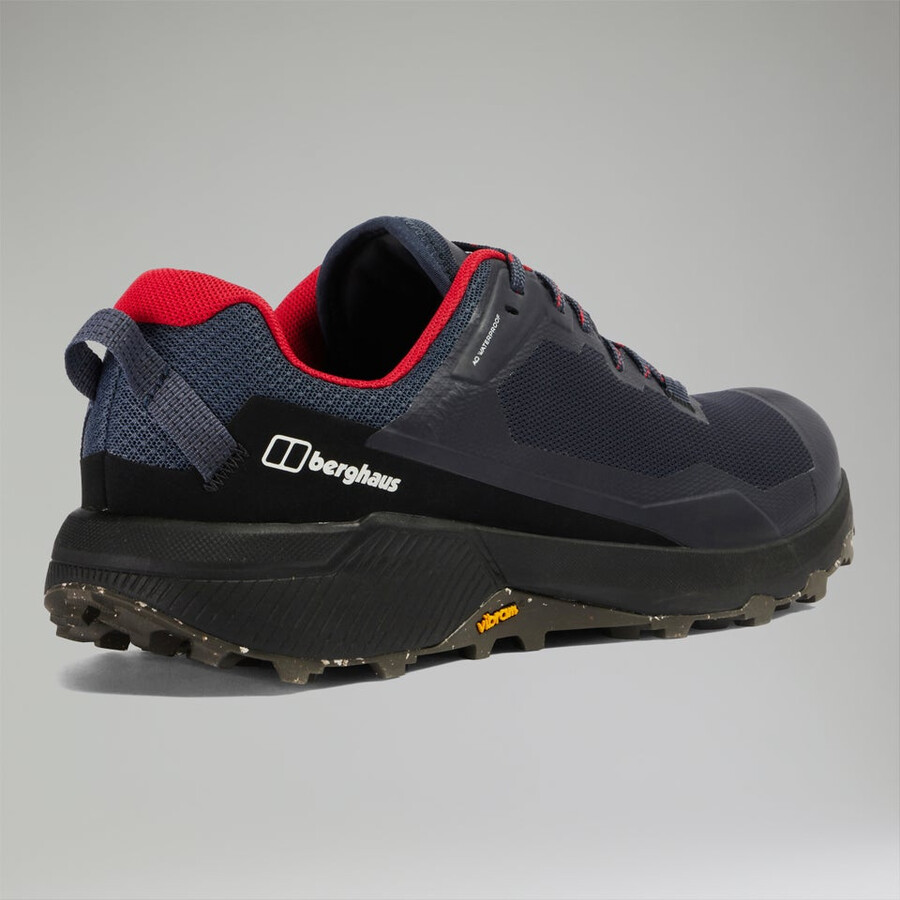 mens revolute active shoe - dark blueblack berghaus