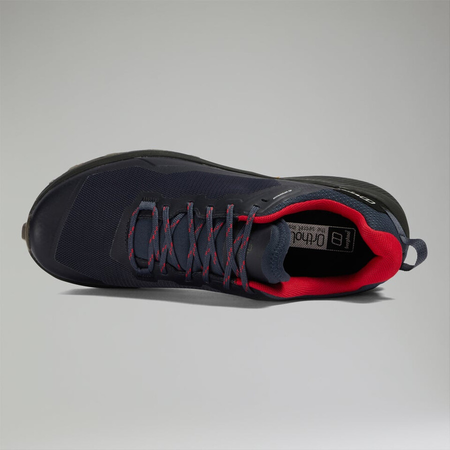mens revolute active shoe - dark blueblack berghaus