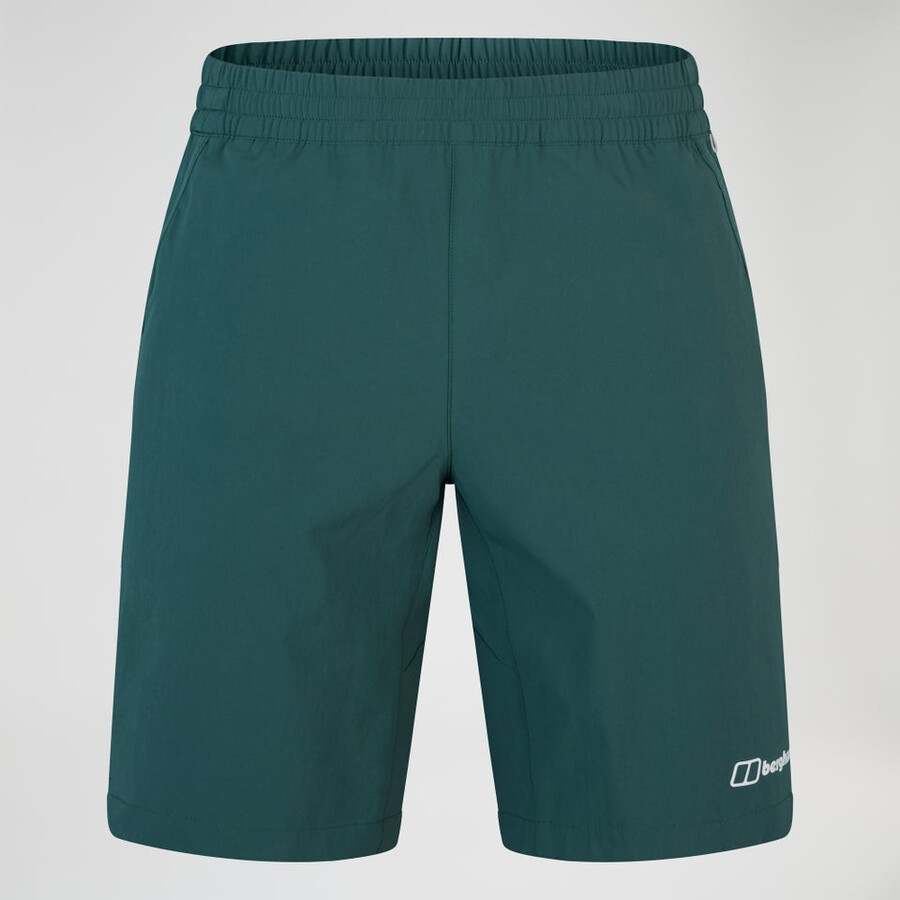 mens wandermoor wind short - green berghaus