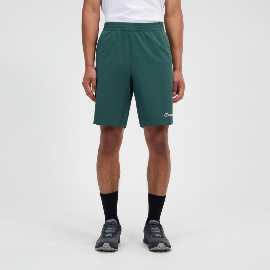 mens wandermoor wind short - green berghaus