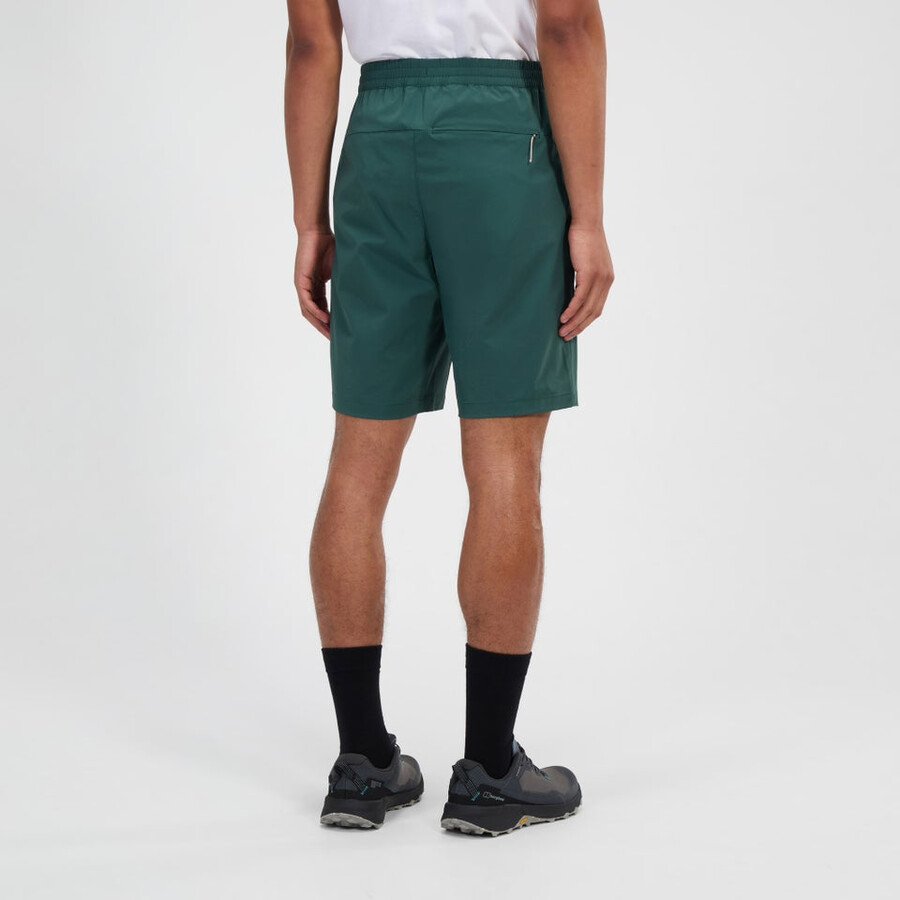mens wandermoor wind short - green berghaus