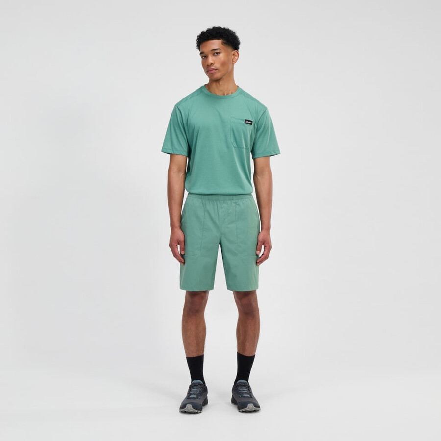 mens explorer short - green berghaus