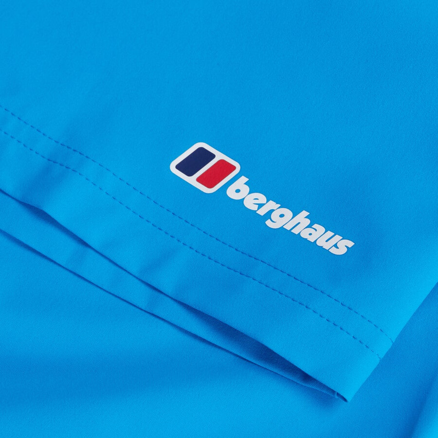 mens terrain trek short - blue berghaus