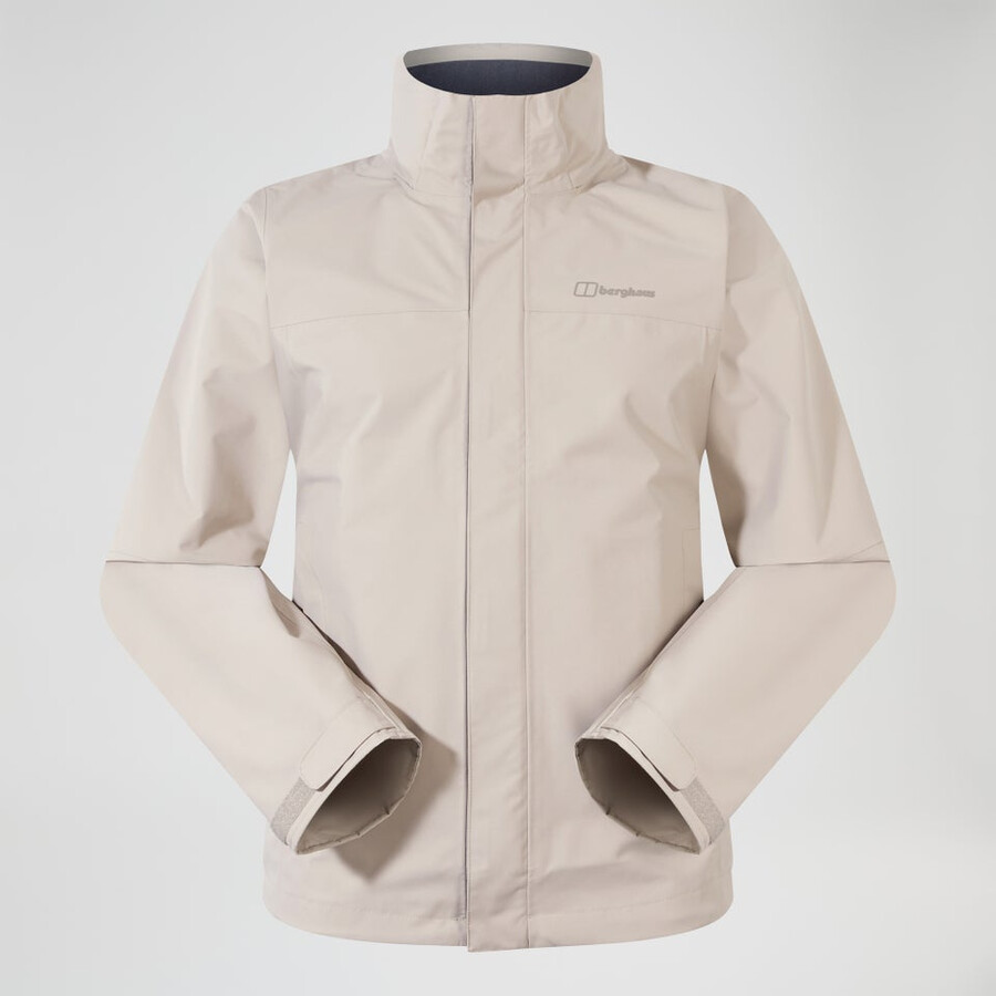 mens rg alpha 2.0 waterproof jacket - grey berghaus
