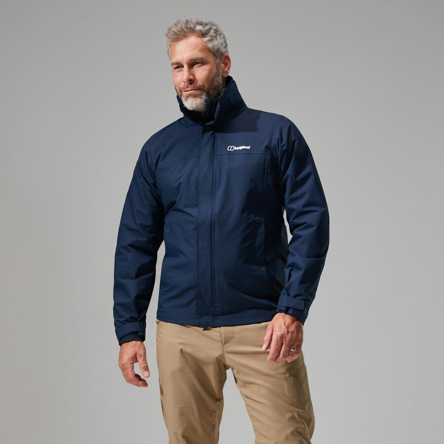 mens rg alpha 2.0 gemini 3in1 jacket - dark blue berghaus