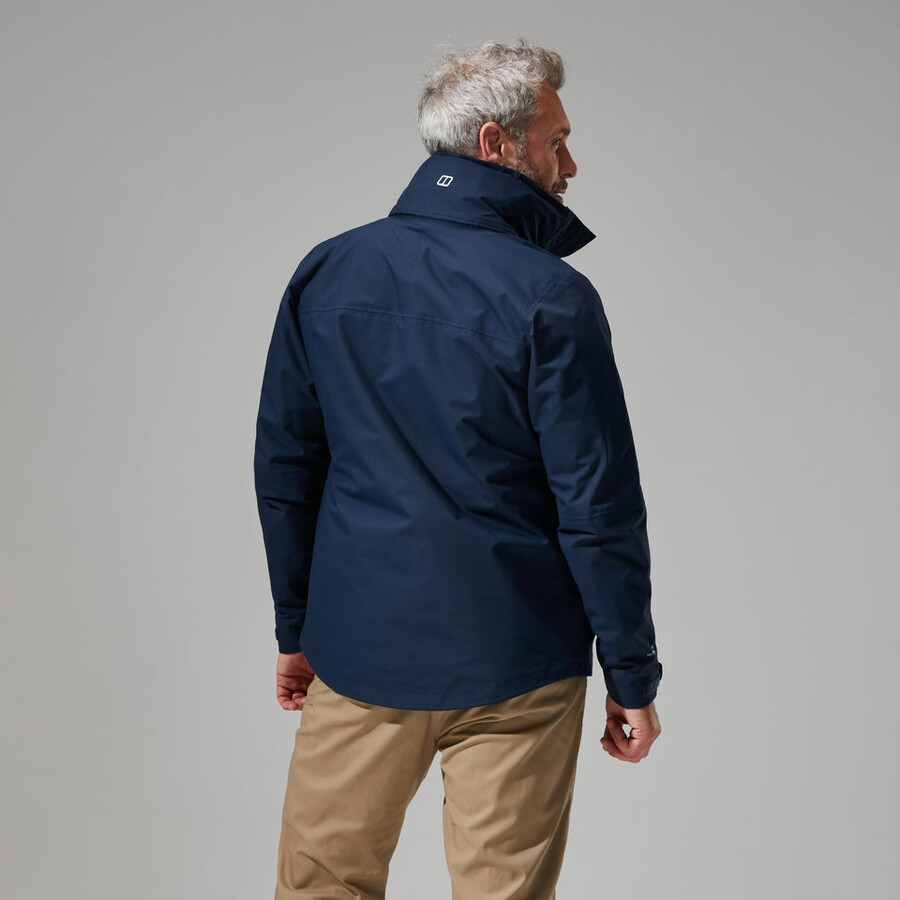 mens rg alpha 2.0 gemini 3in1 jacket - dark blue berghaus