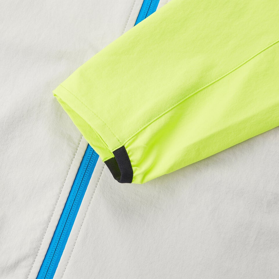 mens ridge-roamer lite softshell jacket - greyyellow berghaus
