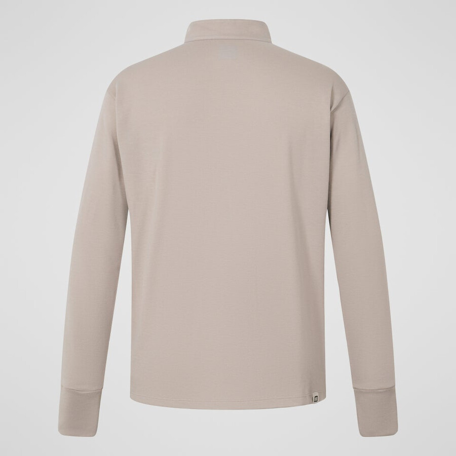 mens ivyhill half zip top - grey berghaus