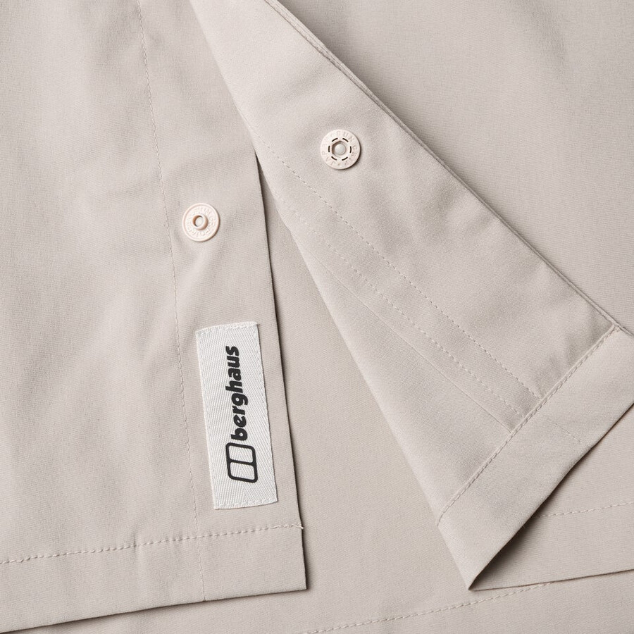 mens explorer ls overshirt - grey berghaus