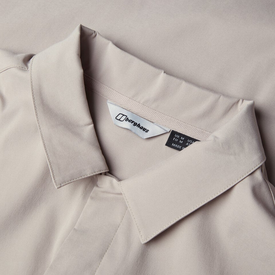 mens explorer ss overshirt - grey berghaus