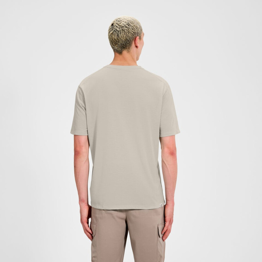 mens relaxed short sleeves tech tee - grey berghaus