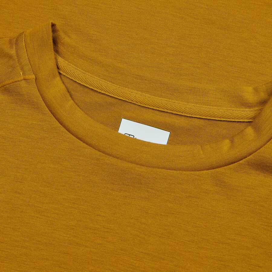 mens relaxed short sleeve tech tee - brown berghaus
