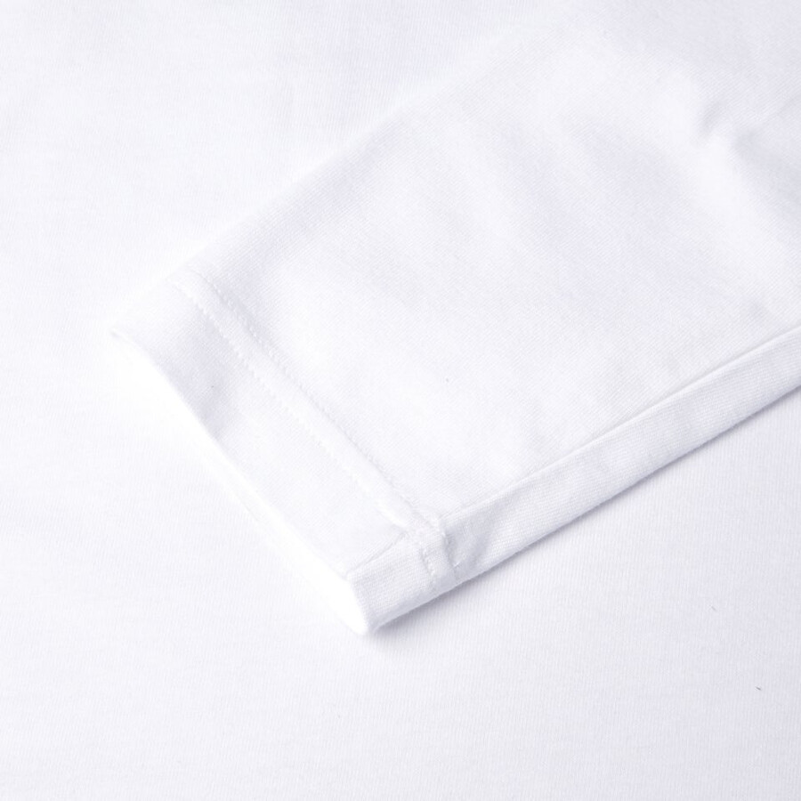 mens berghaus big logo long sleeve tee - white berghaus