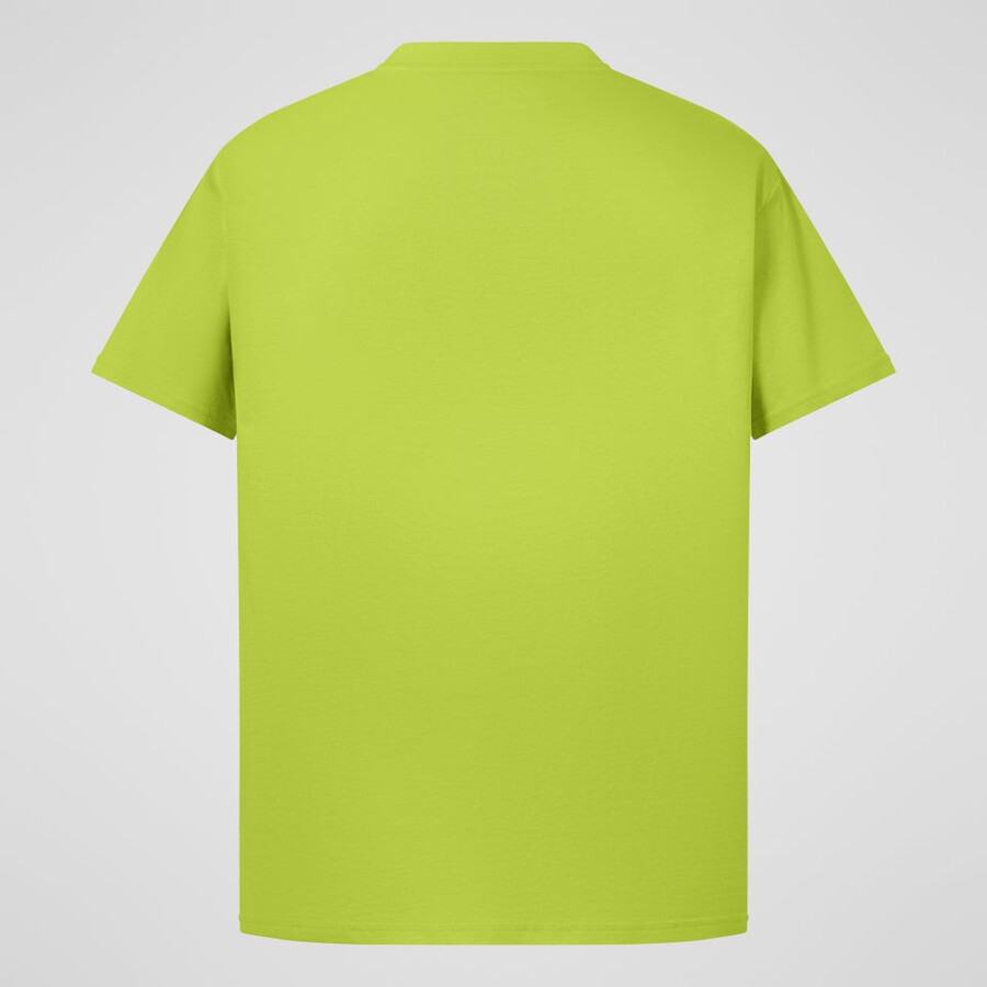 mens berghaus class logo tee - lime green berghaus