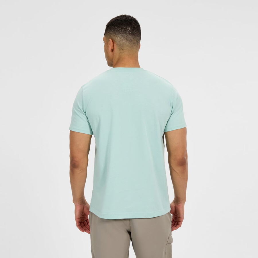 mens class logo tee - green berghaus