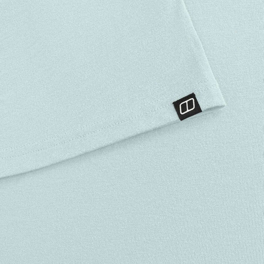 mens class logo tee - green berghaus