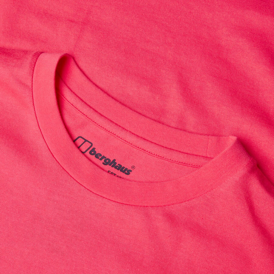 mens everyday elements short sleeve tee - pink berghaus